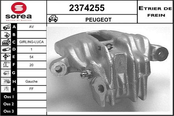 EAI 2374255 - Гальмівний супорт avtolavka.club