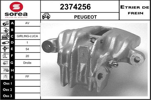 EAI 2374256 - Гальмівний супорт avtolavka.club