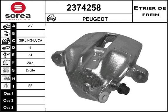 EAI 2374258 - Гальмівний супорт avtolavka.club