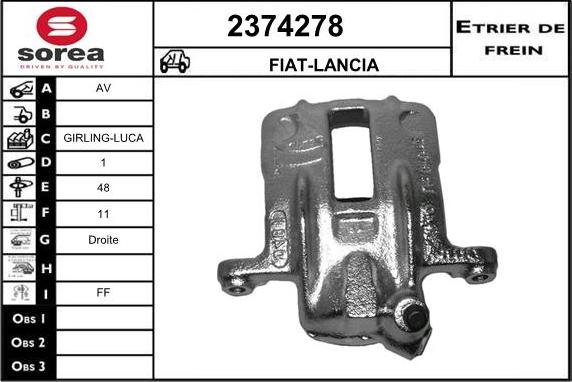 EAI 2374278 - Гальмівний супорт avtolavka.club