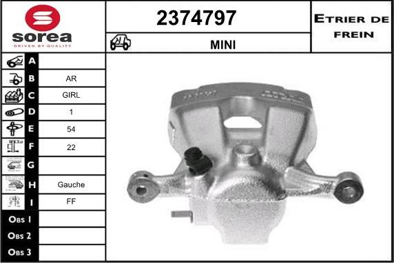 EAI 2374797 - Гальмівний супорт avtolavka.club