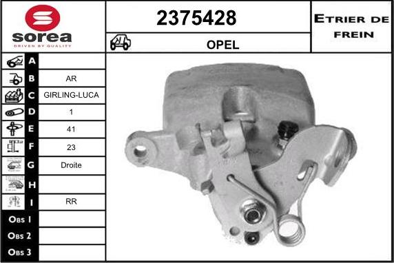 EAI 2375428 - Гальмівний супорт avtolavka.club