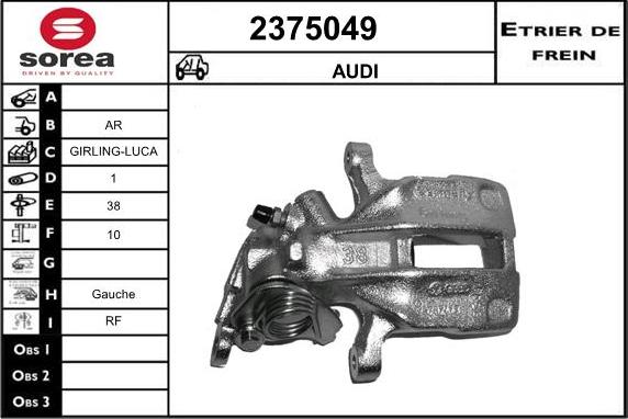 EAI 2375049 - Гальмівний супорт avtolavka.club