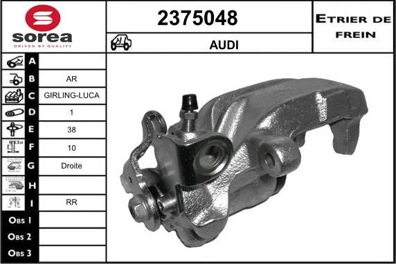 EAI 2375048 - Гальмівний супорт avtolavka.club