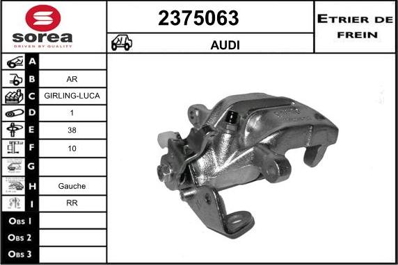 EAI 2375063 - Гальмівний супорт avtolavka.club