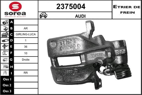 EAI 2375004 - Гальмівний супорт avtolavka.club