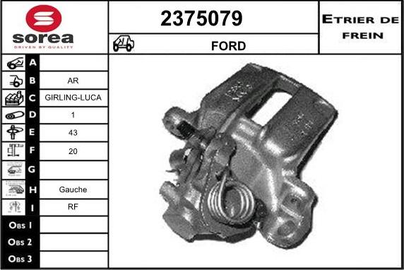 EAI 2375079 - Гальмівний супорт avtolavka.club