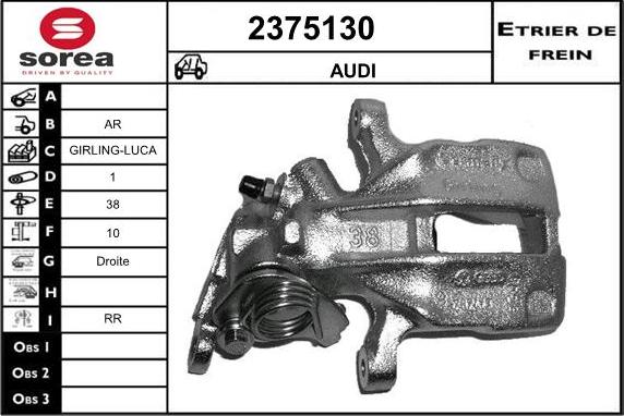 EAI 2375130 - Гальмівний супорт avtolavka.club