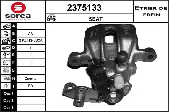 EAI 2375133 - Гальмівний супорт avtolavka.club