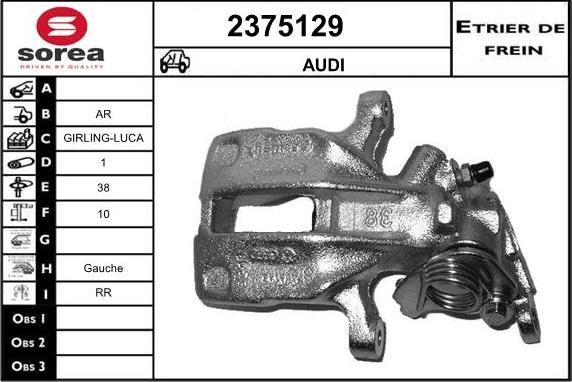 EAI 2375129 - Гальмівний супорт avtolavka.club