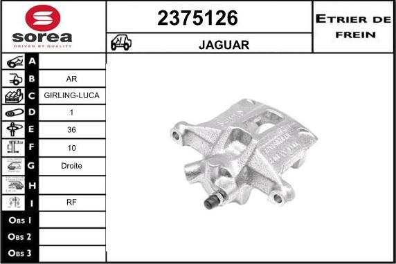 EAI 2375126 - Гальмівний супорт avtolavka.club