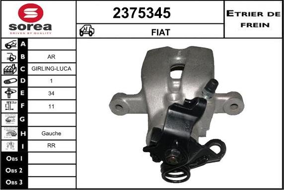 EAI 2375345 - Гальмівний супорт avtolavka.club