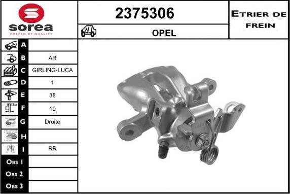 EAI 2375306 - Гальмівний супорт avtolavka.club