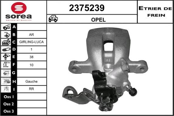 EAI 2375239 - Гальмівний супорт avtolavka.club