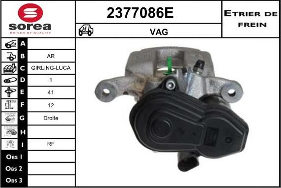 EAI 2377086E - Гальмівний супорт avtolavka.club