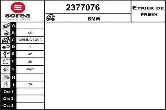 EAI 2377076 - Гальмівний супорт avtolavka.club