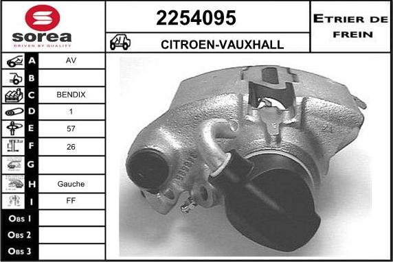 EAI 2254095 - Гальмівний супорт avtolavka.club