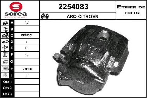 EAI 2254083 - Гальмівний супорт avtolavka.club