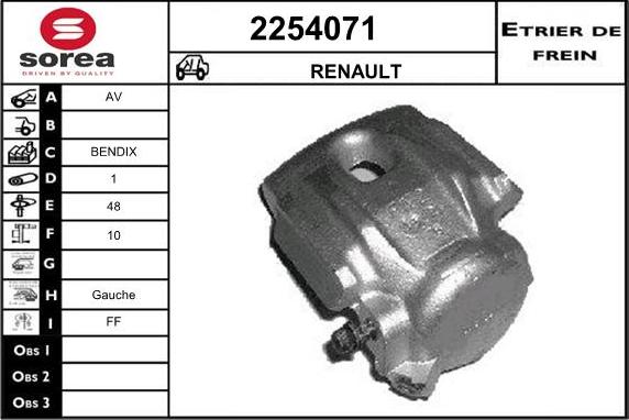 EAI 2254071 - Гальмівний супорт avtolavka.club