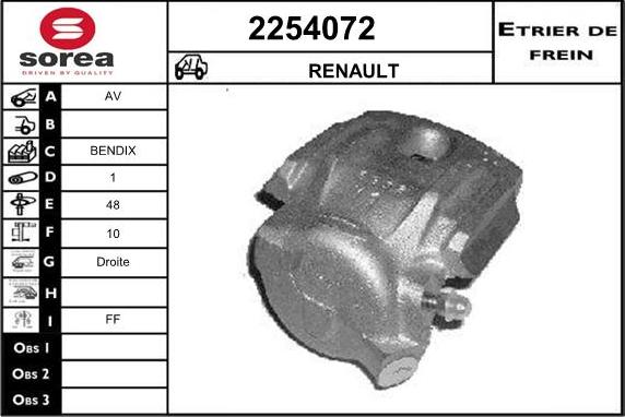 EAI 2254072 - Гальмівний супорт avtolavka.club