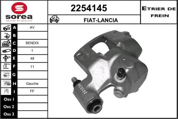 EAI 2254145 - Гальмівний супорт avtolavka.club