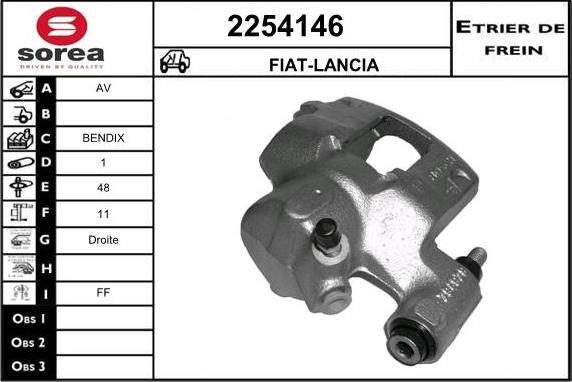 EAI 2254146 - Гальмівний супорт avtolavka.club