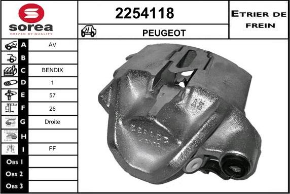 EAI 2254118 - Гальмівний супорт avtolavka.club