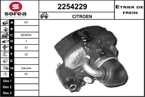 EAI 2254229 - Гальмівний супорт avtolavka.club