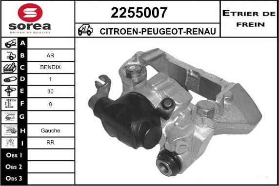 EAI 2255007 - Гальмівний супорт avtolavka.club