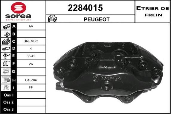 EAI 2284015 - Гальмівний супорт avtolavka.club