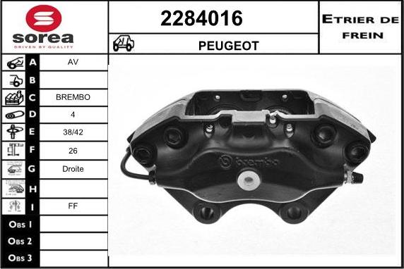 EAI 2284016 - Гальмівний супорт avtolavka.club