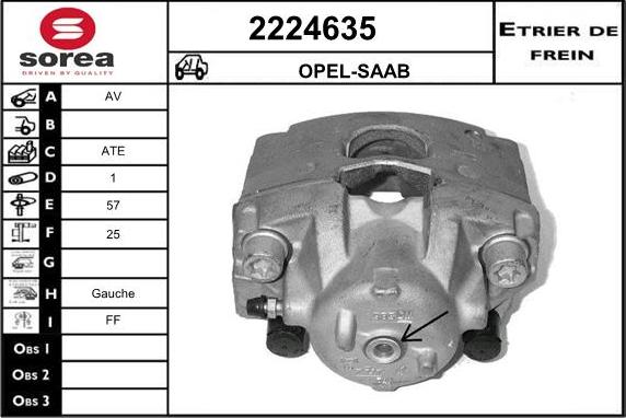 EAI 2224635 - Гальмівний супорт avtolavka.club