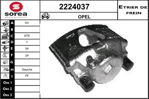 EAI 2224037 - Гальмівний супорт avtolavka.club