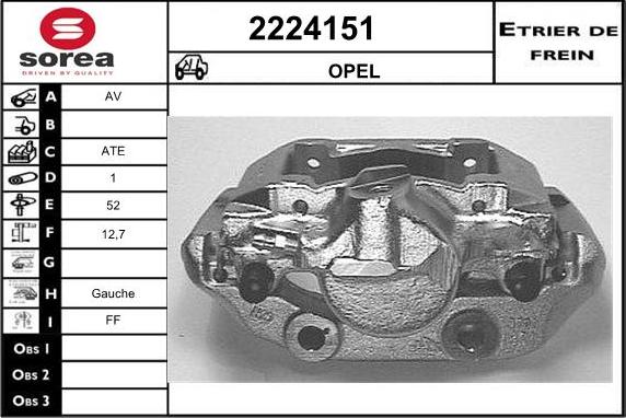 EAI 2224151 - Гальмівний супорт avtolavka.club