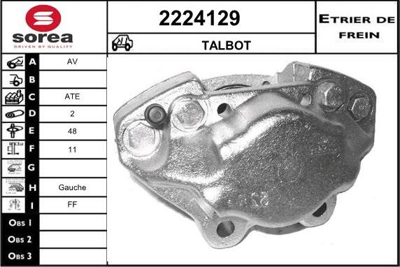 EAI 2224129 - Гальмівний супорт avtolavka.club