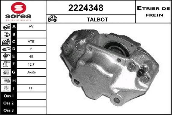 EAI 2224348 - Гальмівний супорт avtolavka.club