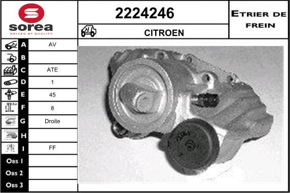 EAI 2224246 - Гальмівний супорт avtolavka.club