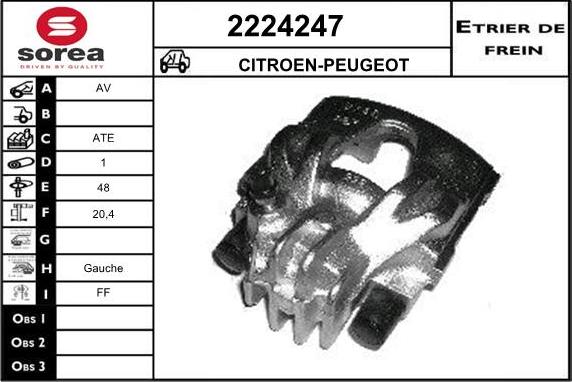 EAI 2224247 - Гальмівний супорт avtolavka.club