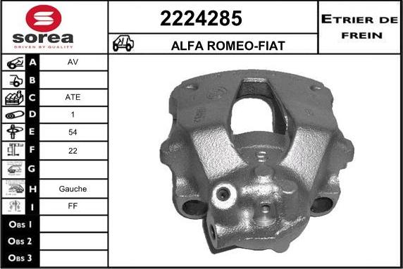 EAI 2224285 - Гальмівний супорт avtolavka.club