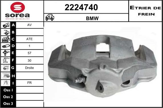 EAI 2224740 - Гальмівний супорт avtolavka.club