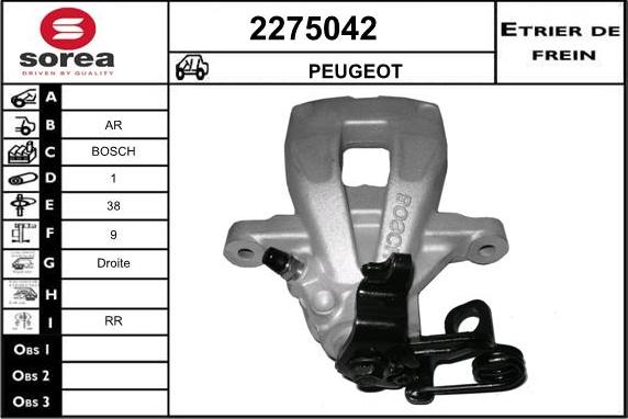 EAI 2275042 - Гальмівний супорт avtolavka.club