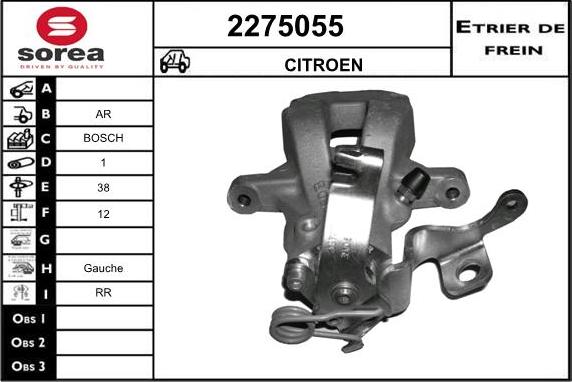 EAI 2275055 - Гальмівний супорт avtolavka.club