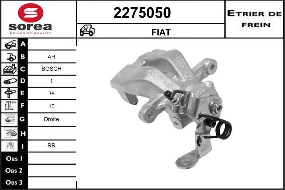 EAI 2275050 - Гальмівний супорт avtolavka.club