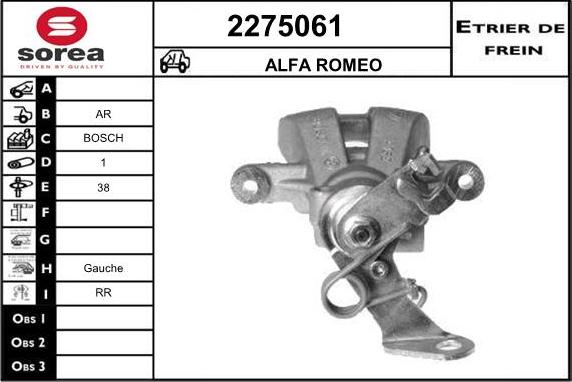 EAI 2275061 - Гальмівний супорт avtolavka.club