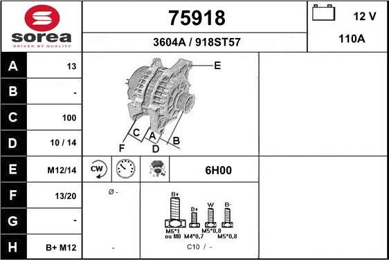 EAI 75918 - Генератор avtolavka.club