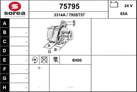 EAI 75795 - Генератор avtolavka.club