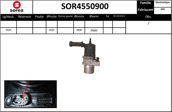 EAI SOR4550900 - Гідравлічний насос, рульове управління, ГУР avtolavka.club