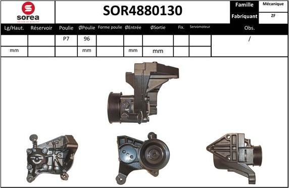 EAI SOR4880130 - Гідравлічний насос, рульове управління, ГУР avtolavka.club