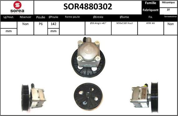 EAI SOR4880302 - Гідравлічний насос, рульове управління, ГУР avtolavka.club