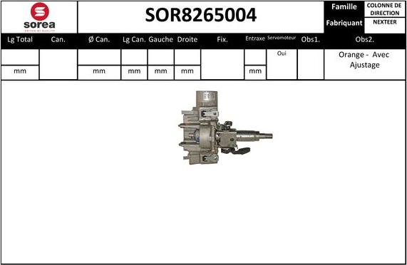 EAI SOR8265004 - Рульова колонка avtolavka.club